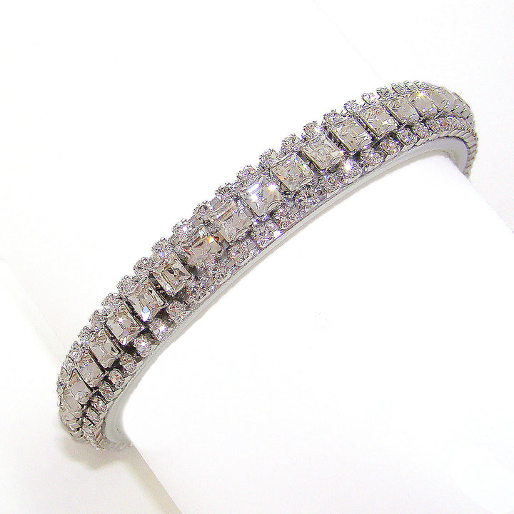 Diamond Cat Clear Crystal Cat Collar