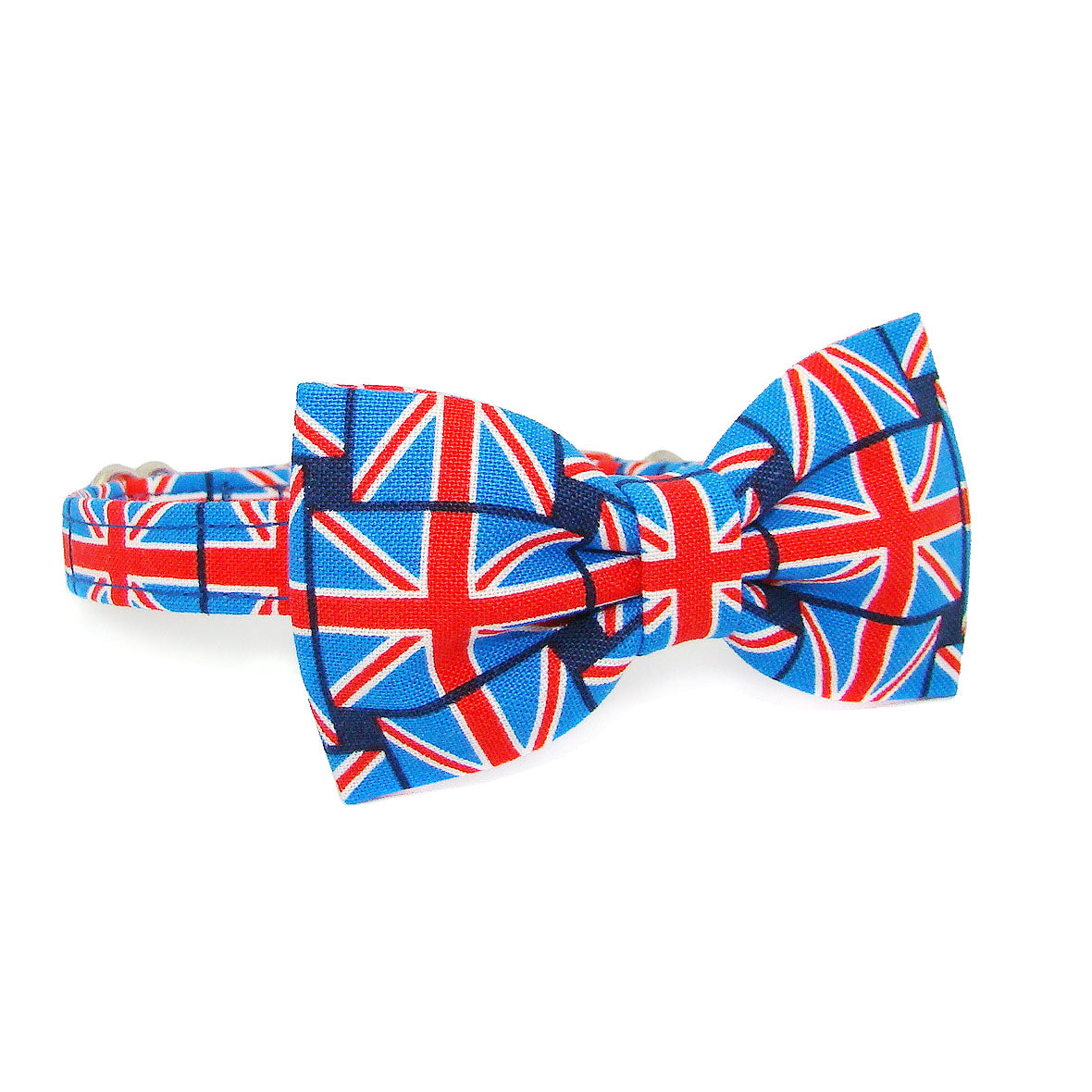 Union Jack Bow Tie Jubilee Cat Collar